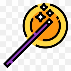 Magic Wand Wizard Vector Svg Icon 4 - PNG Repo Free Icons Buffalo Wild Wings Circle