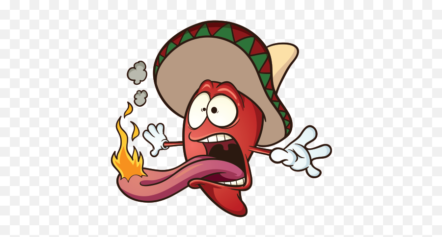 Printed Vinyl Mexican Red Hot Chili Pepper Stickers Factory - Cure A Burnt Tongue Png,Red Hot Chili Pepper Logo