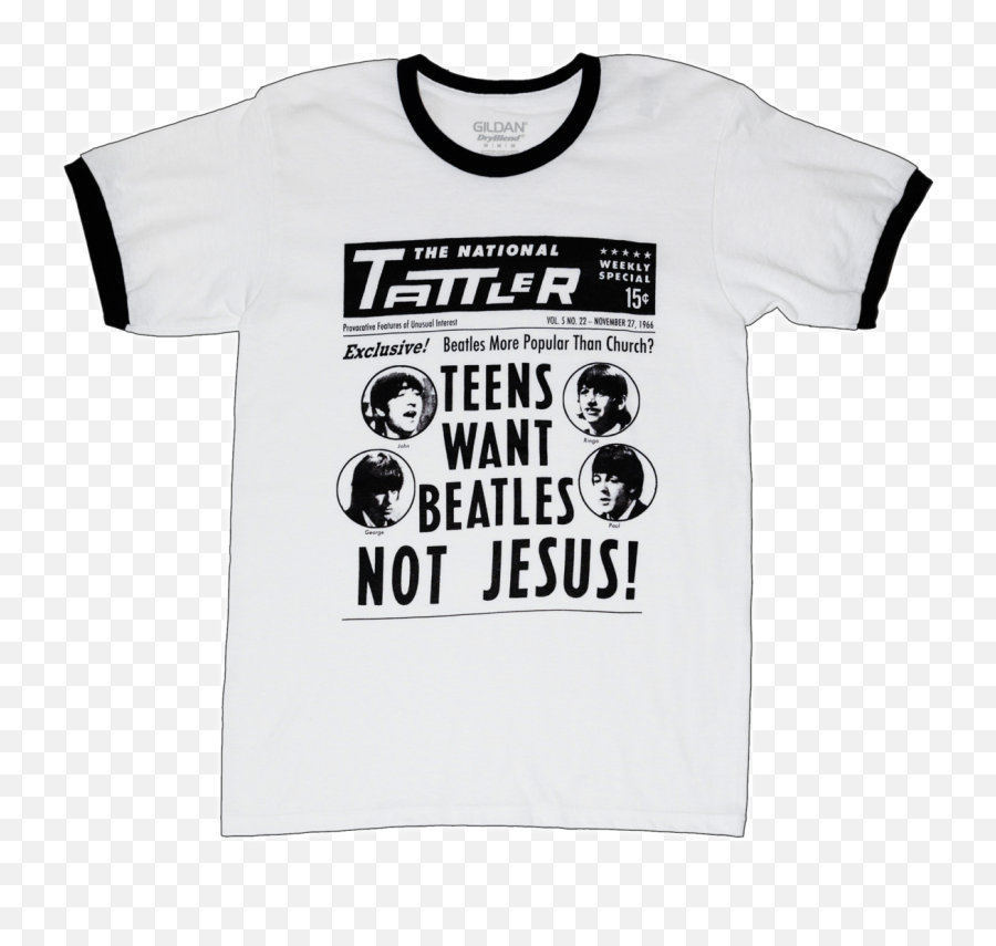 Teens Want The Beatles Not Jesus T - Shirt Beatles Teens Want Beatles Png,The Beatles Transparent