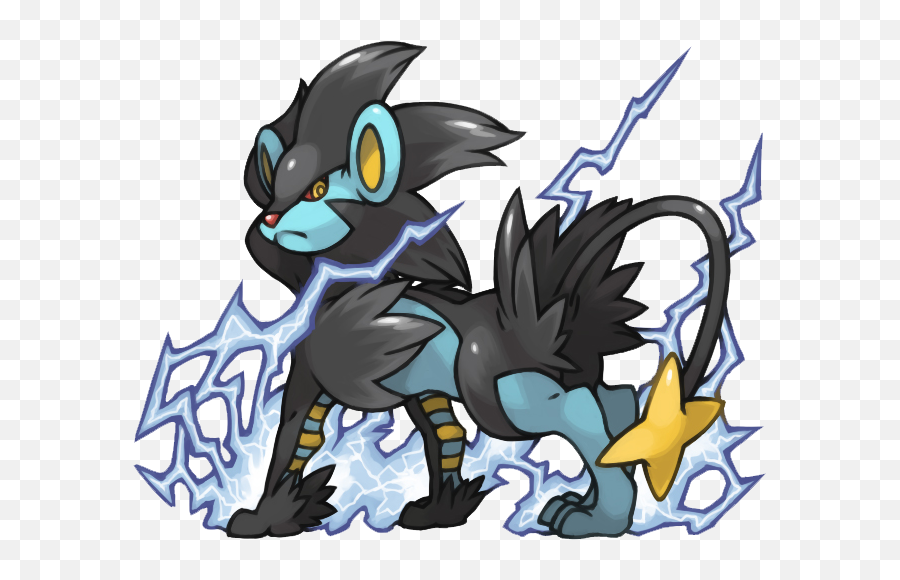 Download 405 - Easy To Draw Luxray Pokemon Png,Luxray Png