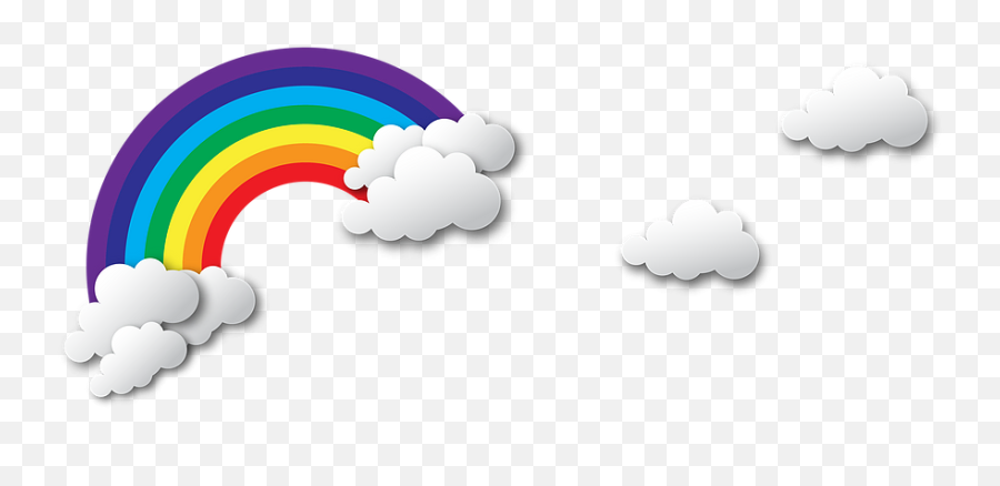 Toddler Group - Color Gradient Png,Rainbow Cloud Png