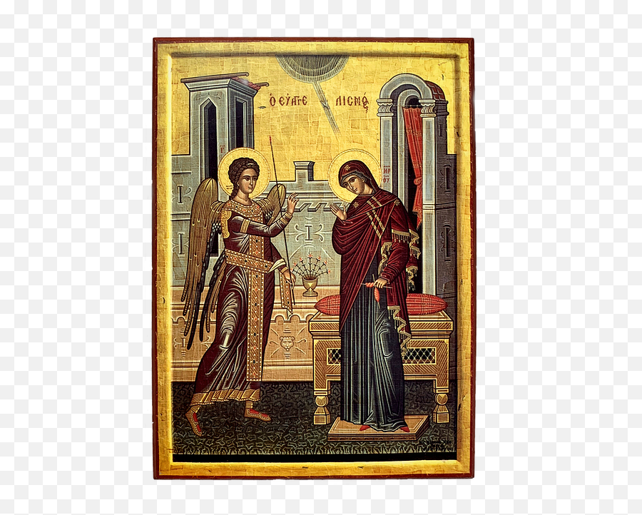 Festal Icons - Annunciation Png,Annunciation Icon