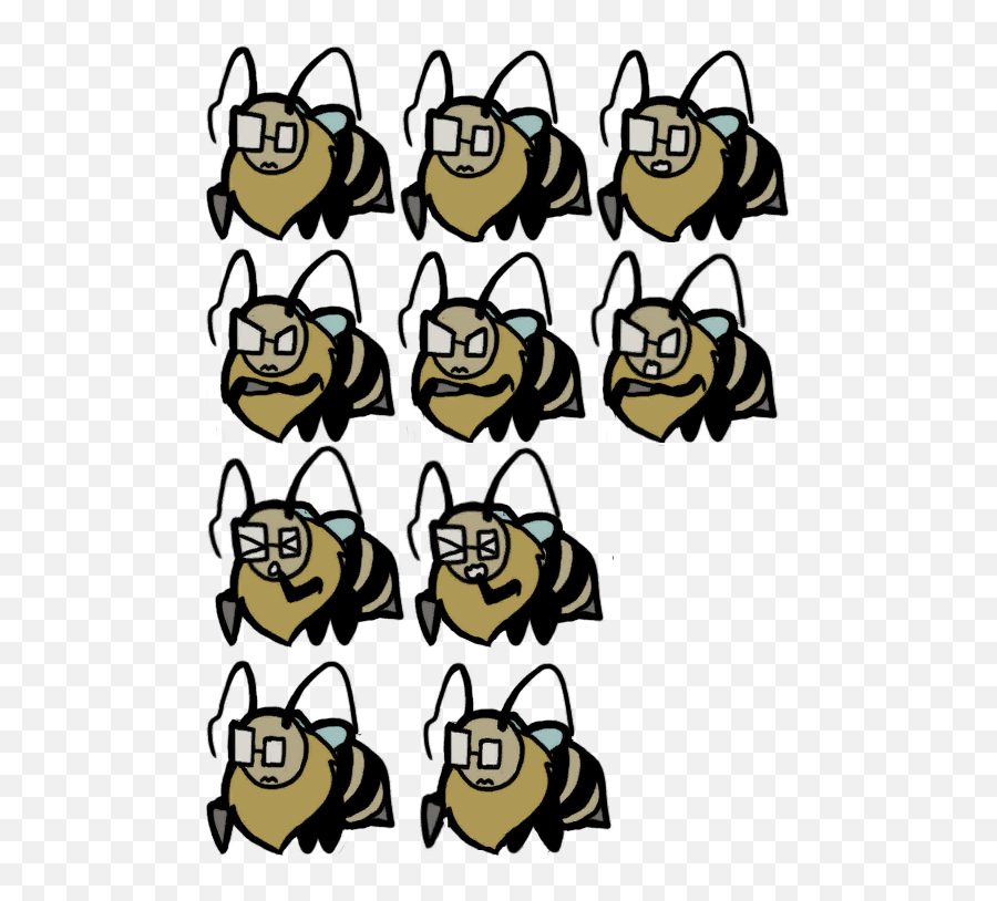 The - Professor Honeycomb Bug Fables Sprite Png,Discord Honeycomb Icon