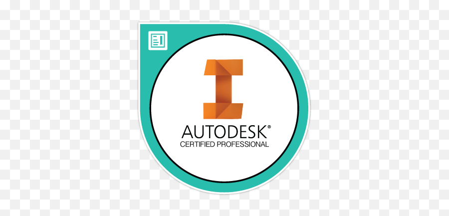 Add Autodesk Inventor Certified Icon To - Autodesk Certified User Png,Add Profile Picture Icon