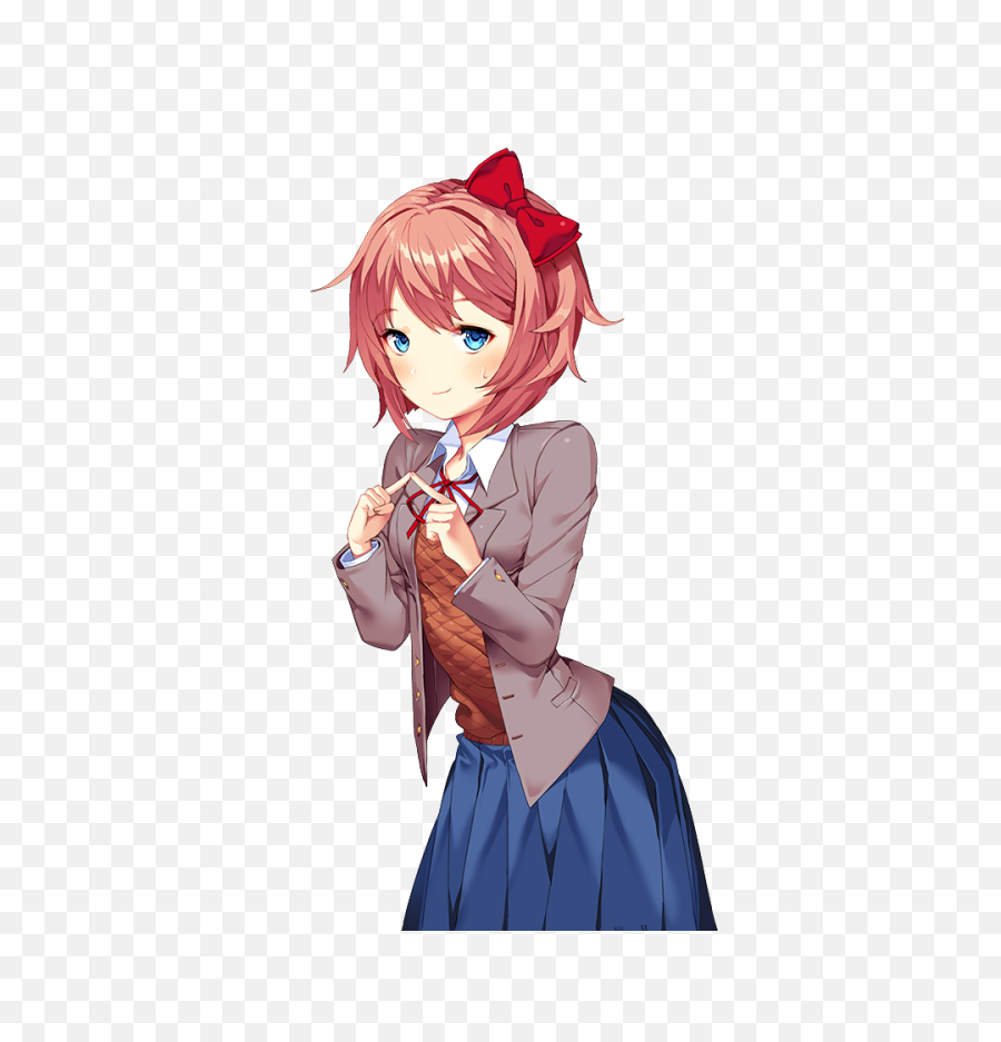 Download Image D Literature Club - Sayori Doki Doki Doki Doki Literature Club Sayori Png,Doki Doki Literature Club Logo Png