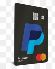 Paypal Business Debit Mastercard Us - Vertical png