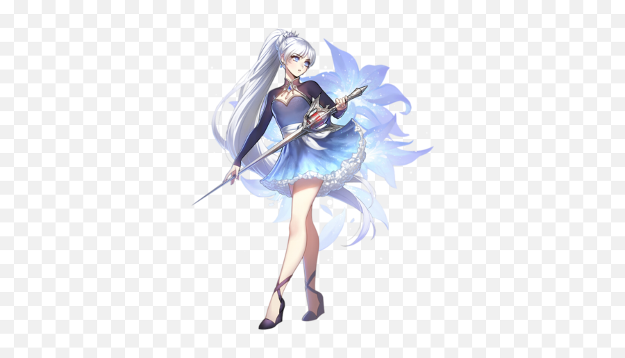 Rwby - Rwby Weiss Schnee V4 Png,Rwby Ruby Weiss Icon