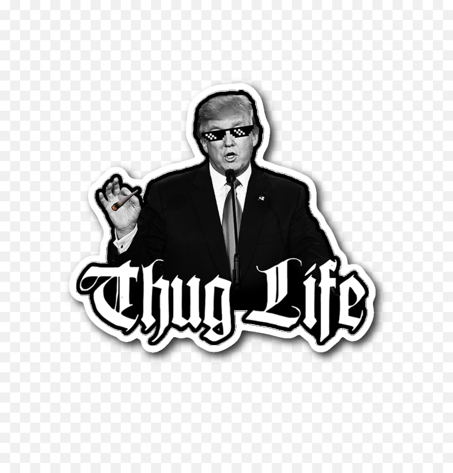 Thug Life Sticker - Counter Strike Headshot Png,Thug Life Logo