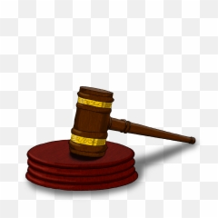 Judge Gavel Transparent - Portable Network Graphics png