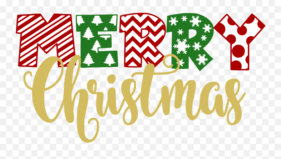 Merry Christmas - Graphic Design Png,Christmas Pattern Png