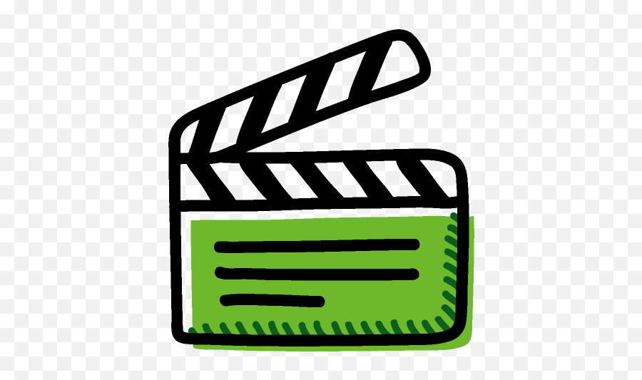 Movie Clip Icon - Video Clip Png,Play Video Icon Green