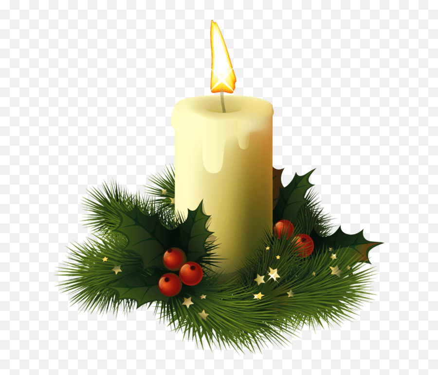 Christmas Candle Transparent Png - Christmas Candles Images Free,Christmas Candle Png