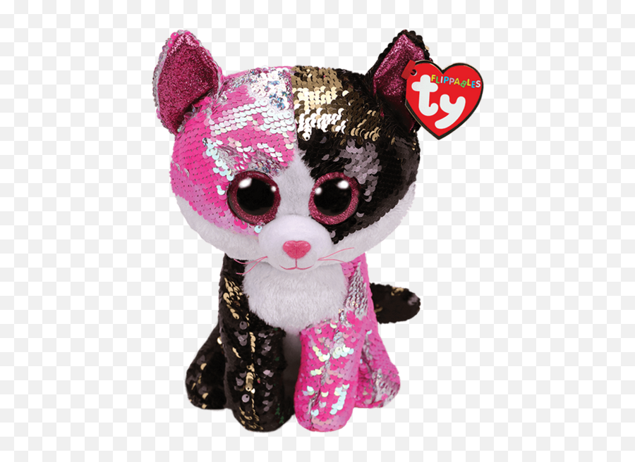 Ty Flippables U2013 Collectors Paradise Usa - Cat Sophie Beanie Boo Png,Hatchimal Owl Icon