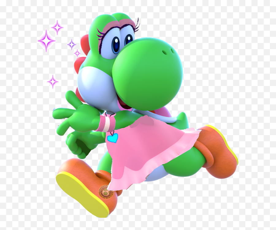 Download Hd Makeover Yoshi - Mario Tennis Aces Yoshi Yoshi Mario Tennis Aces Png,Yoshi Png