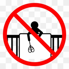 No Drying Of Futons The Balcony - Pictogram Free American Fork City Logo png