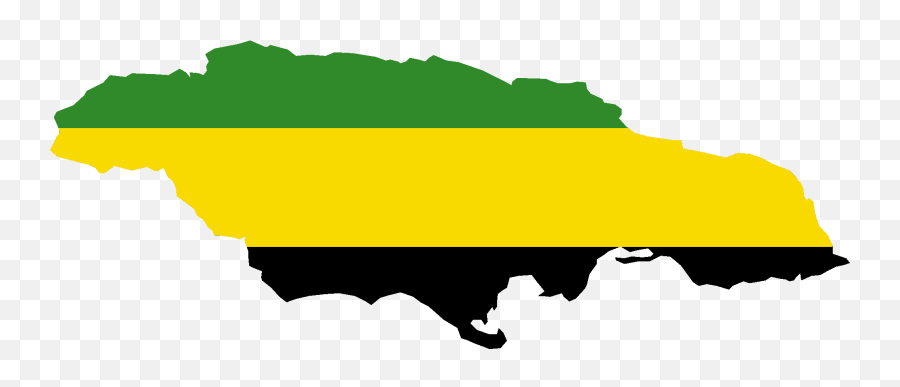 Proposed - Flag Map Of Jamaica Png,Jamaica Flag Png