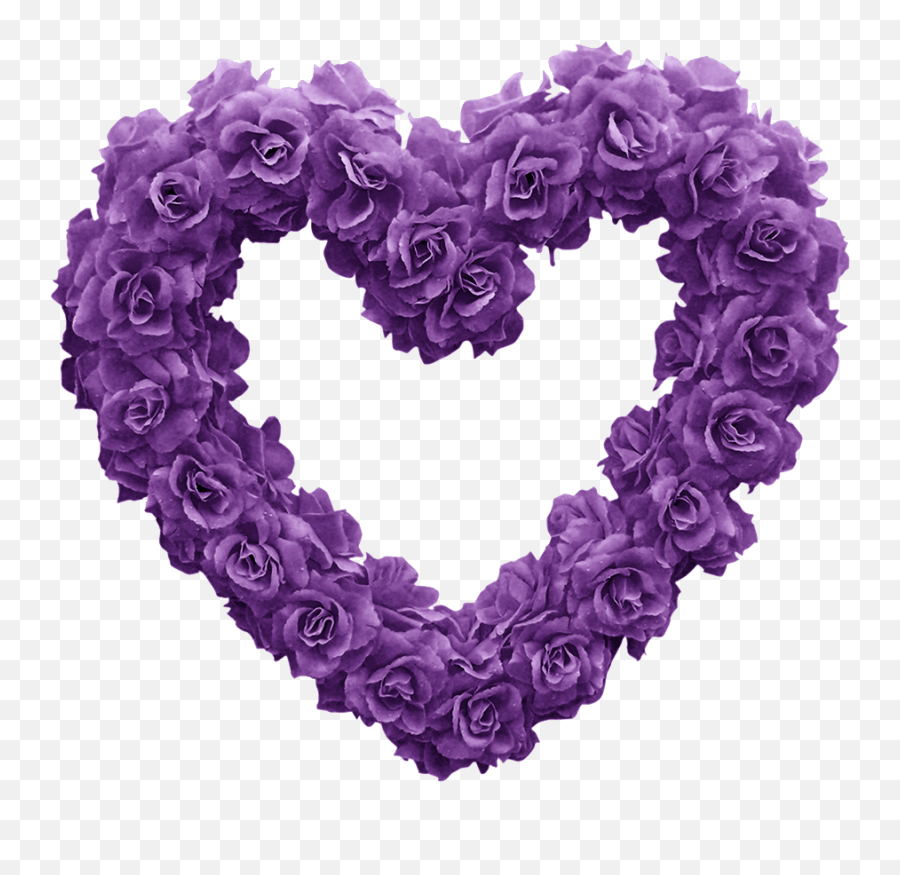 Download Hd Purple Rose Clipart Diamond - Purple Love Rose Valentines Day Png,Purple Heart Emoji Png