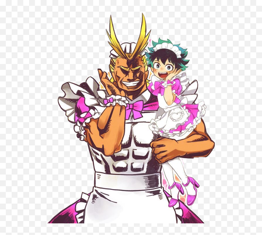 All Might And Deku Transparent Png - Deku X All Might,All Might Png