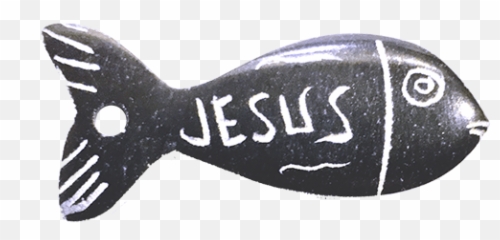 Pocket Jesus Fish - Hand Carved Serpentine Stone From Biblical Antioch Fish Png,Christian Fish Icon Png