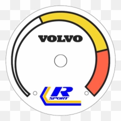 Volvo White Face Gauges 52 Mm - R Sport png