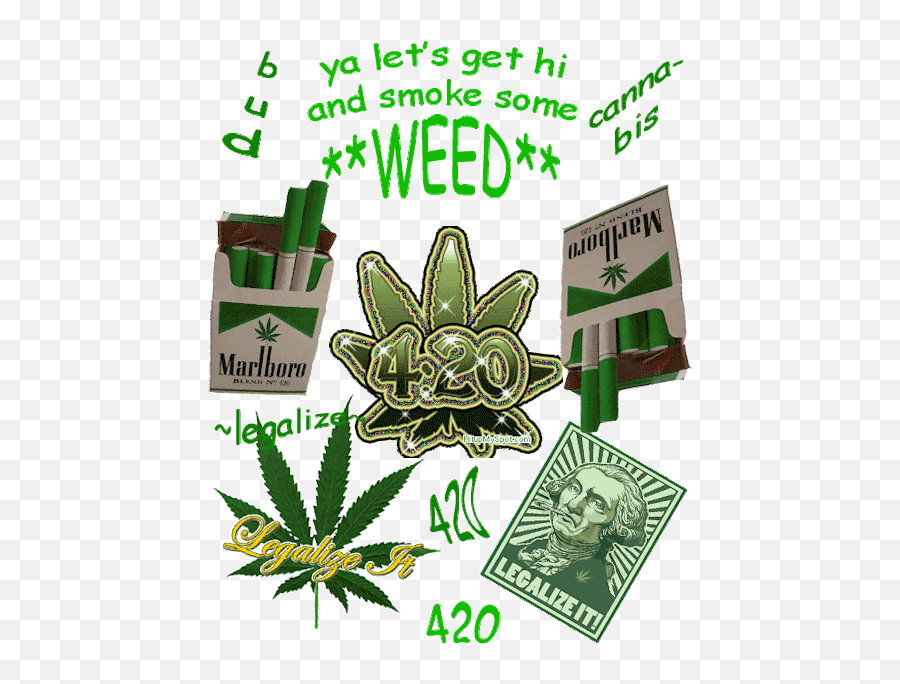 Gif Weed Marijuana Cannabis Kush Reefer Mary Jane 420 Bud - Mary Jane 420 Weed Png,Marijuana Transparent