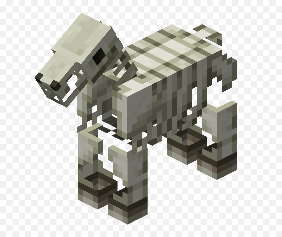 Skeleton Horse - Minecraft Baby Skeleton Horse Png,Minecraft Skeleton Png