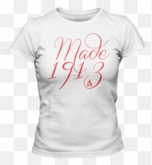 Delta Sigma Theta Made 1913 Tee - Alpha Kappa Alpha White White Shirt Surf Tee Png,Kappa Png
