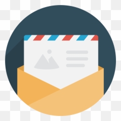 Download Whispering Saints Newsletter - Sending Email Gif Png