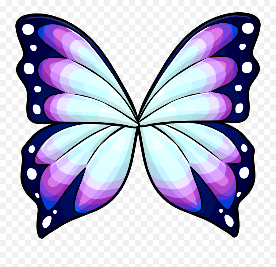 Club Penguin Rewritten Wiki - Alas De Mariposa Dibujo Png,Purple Butterfly Png