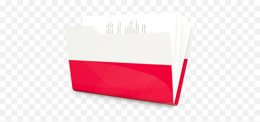 Folder Icon - Paper Product Png,Poland Flag Png