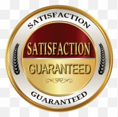 Satisfaction Guaranteed - Label Png,Satisfaction Guaranteed Logo