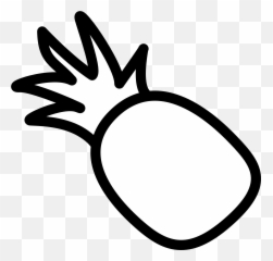 Welcome Pineapple Clipart Black And White Free 2 - Clipartix Outline Pineapple Clipart Black And White Png,Pineapple Clipart Png