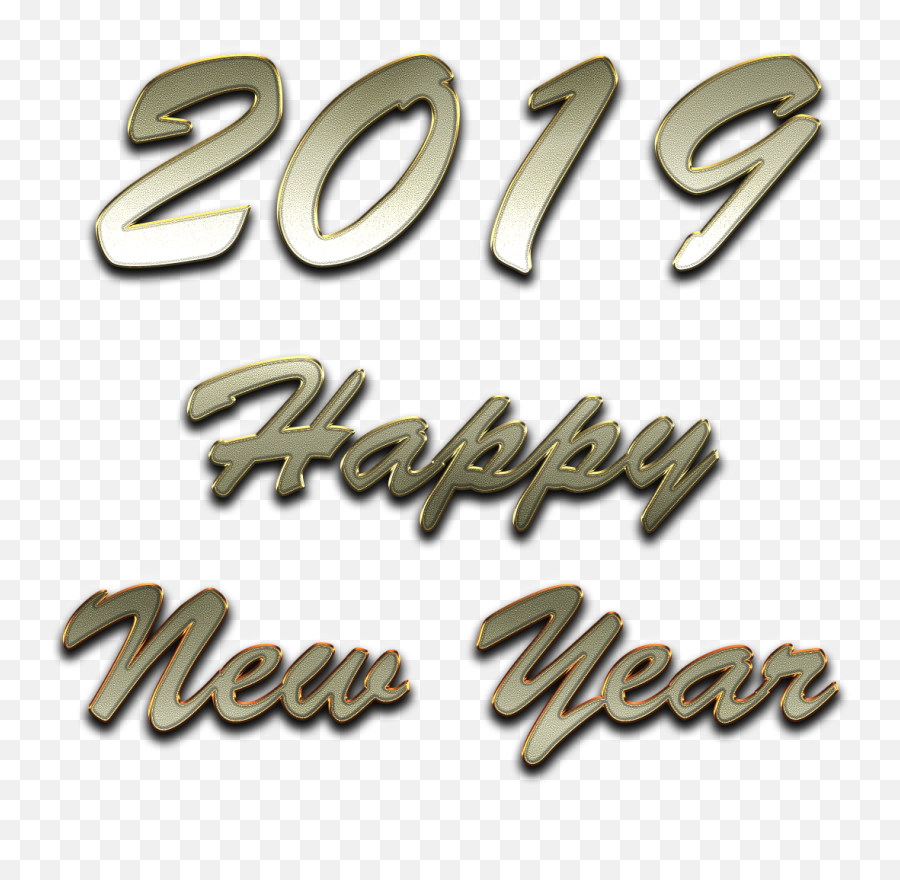 2019 Happy New Year Png Transparent Images All - Emblem,Party Lights Png