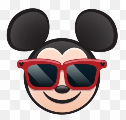 3d Sunglasses Emoji Meme - Disney png