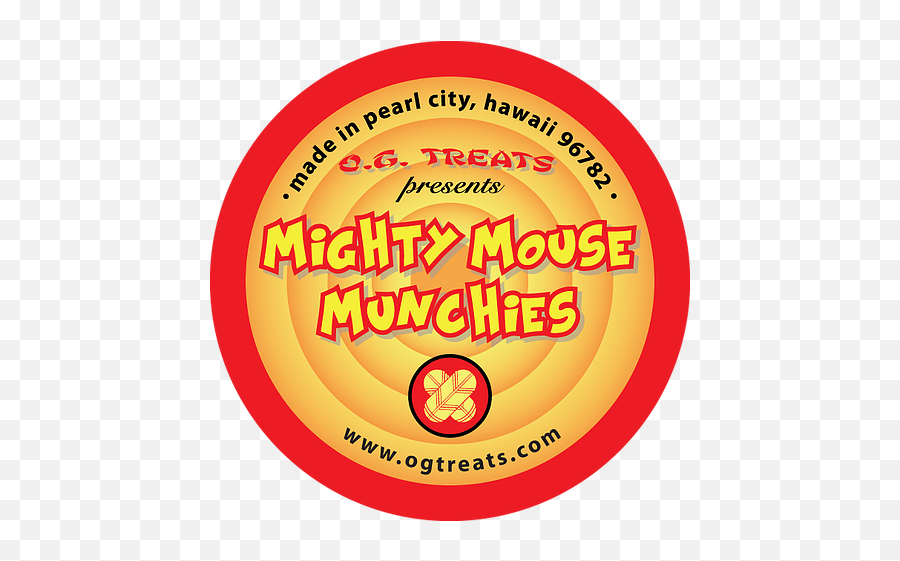 Mighty Mouse Munchies - Circle Png,Mighty Mouse Png