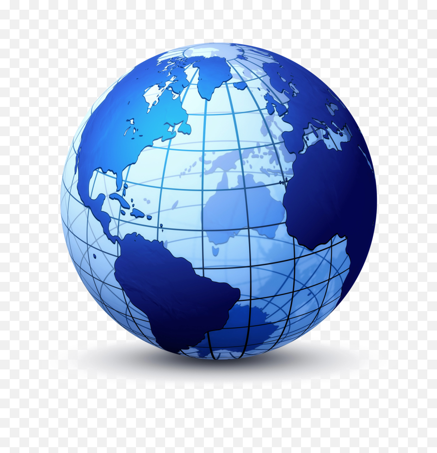 Transparent - World Map For Logo Png,Globe Transparent Background