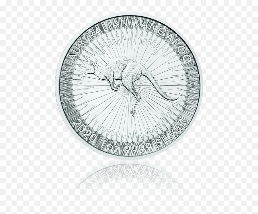 Kangaroo 2020 - Australia 1 Oz Silver Coin Cash Png,Silver Coin Png