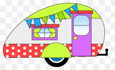 Vintage Camper Transparent Png - Retro Camper Van Clipart,Camper Png