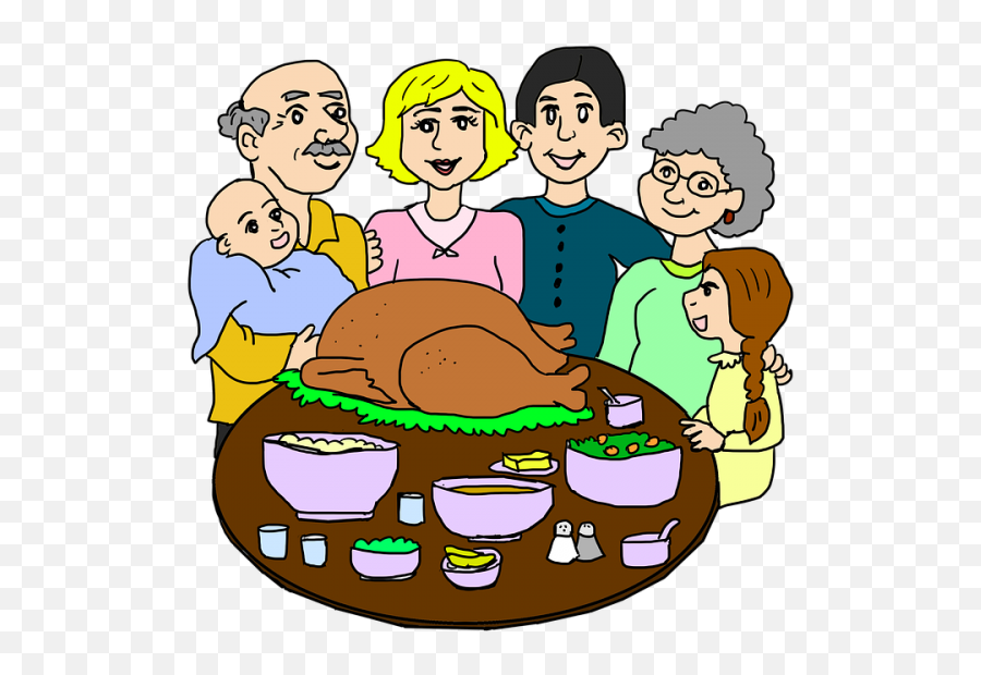 Simple Things Matter - The Family Dinner Table Real Women Cartoon Family And Food Png,Dinner Table Png