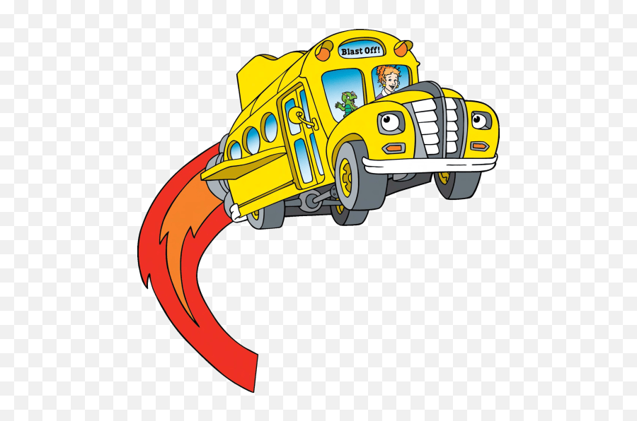 Magic Schoolbus - Magic School Bus Bus Png,School Bus Clipart Png