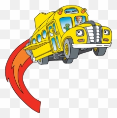 Magic Schoolbus - Bus png