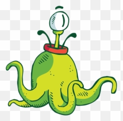 Monster Tentacles Doodle - Png
