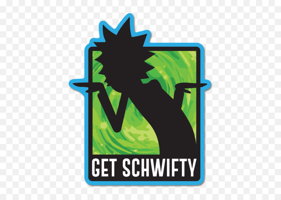 Rick And Morty Stickers Png Image - Rick And Morty Get Schwifty Sticker,Morty Transparent