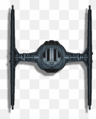 Star Wars Ship Tokens - Tie Fighter Top View Png,Tie Fighter Png