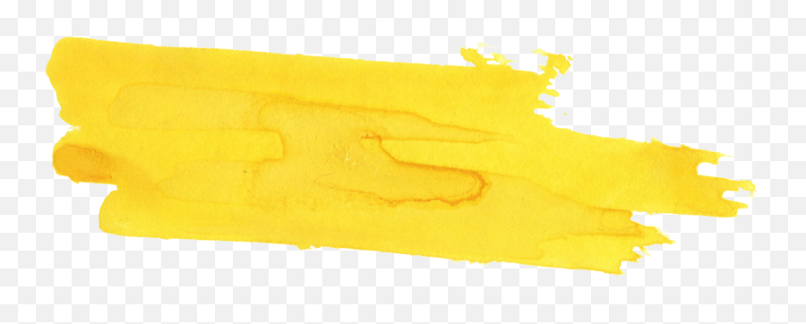 22 Yellow Watercolor Brush Stroke - Golden Yellow Paint Stroke Png,Gold Brush Stroke Png