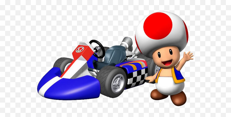 Toad - Mario Kart Wii Toad Png,Mario Kart Transparent