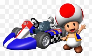 Toad - Mario Kart Wii png