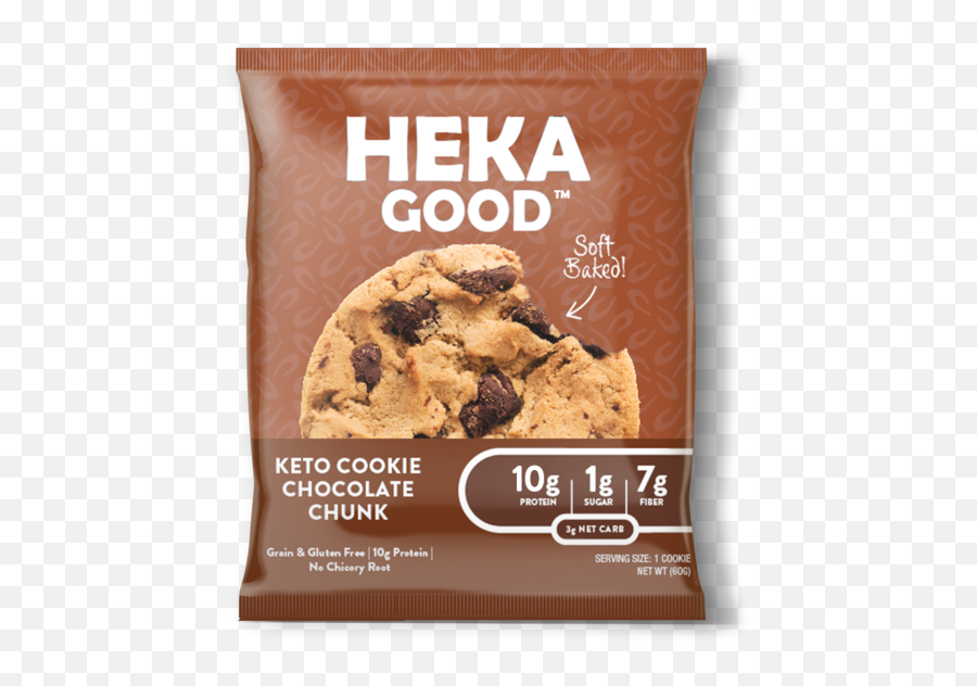 Chocolate Chunk Keto Cookies 12 Pack - Chocolate Chip Cookie Png,Cookies Transparent