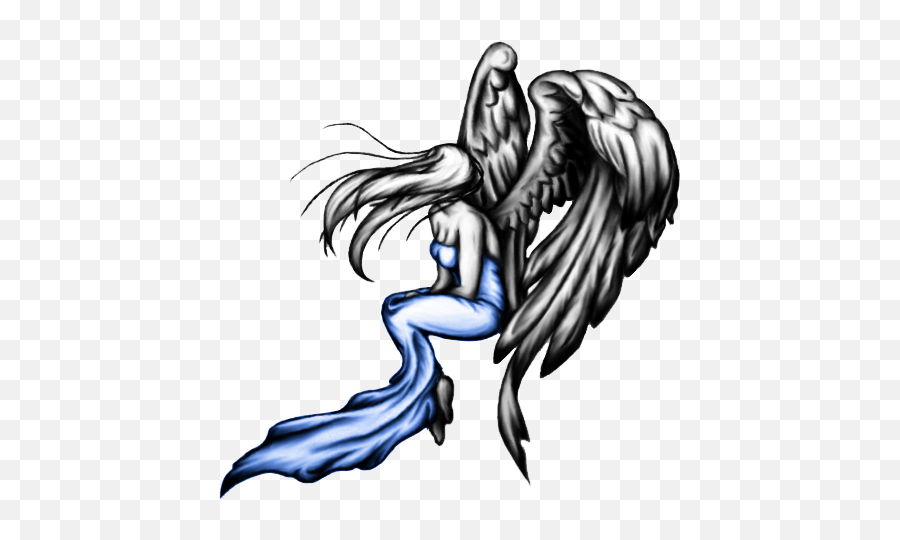 Angel Tattoos Png Transparent Free Images - Tattoo Sample Design,Angel Png Transparent