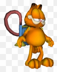 Playstation 2 - Garfield Garfield The Models Resource Garfield Ps2 Playstation 2 Png,Garfield Png